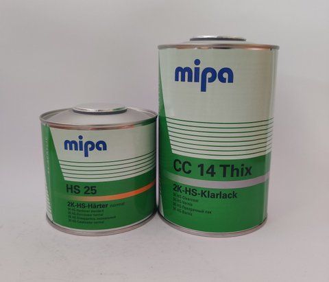 Mipa лак СС14 1л+затв. HS25 0.5л 4016176677904 фото