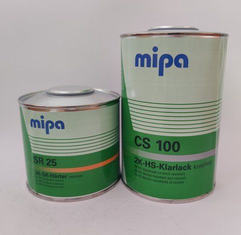 Mipa лак CS100 +затв. SR25 1.5л 4016176730074 фото