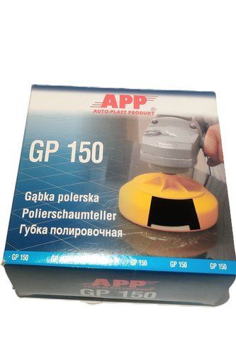 APP Круг полірувальний на закрутку чорний 150 5907782010089 фото