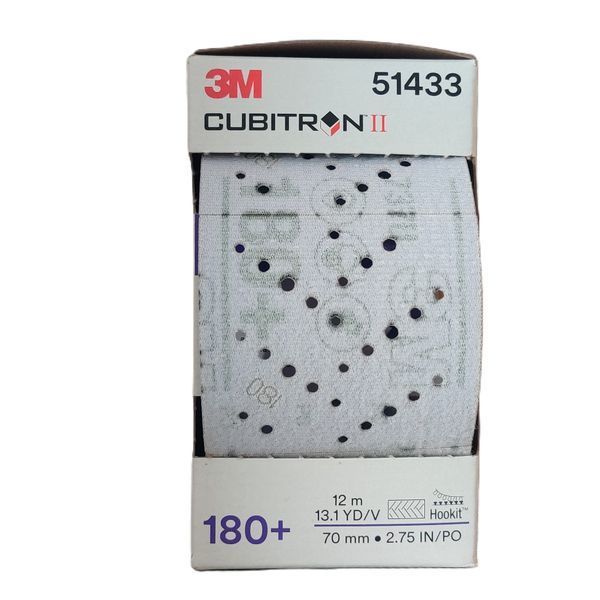 Benzi abrazive 3M Cubitron II Hookit 737U Purple, sub formă de rolă, 70 mm x 12 m, P180 068060060327 foto